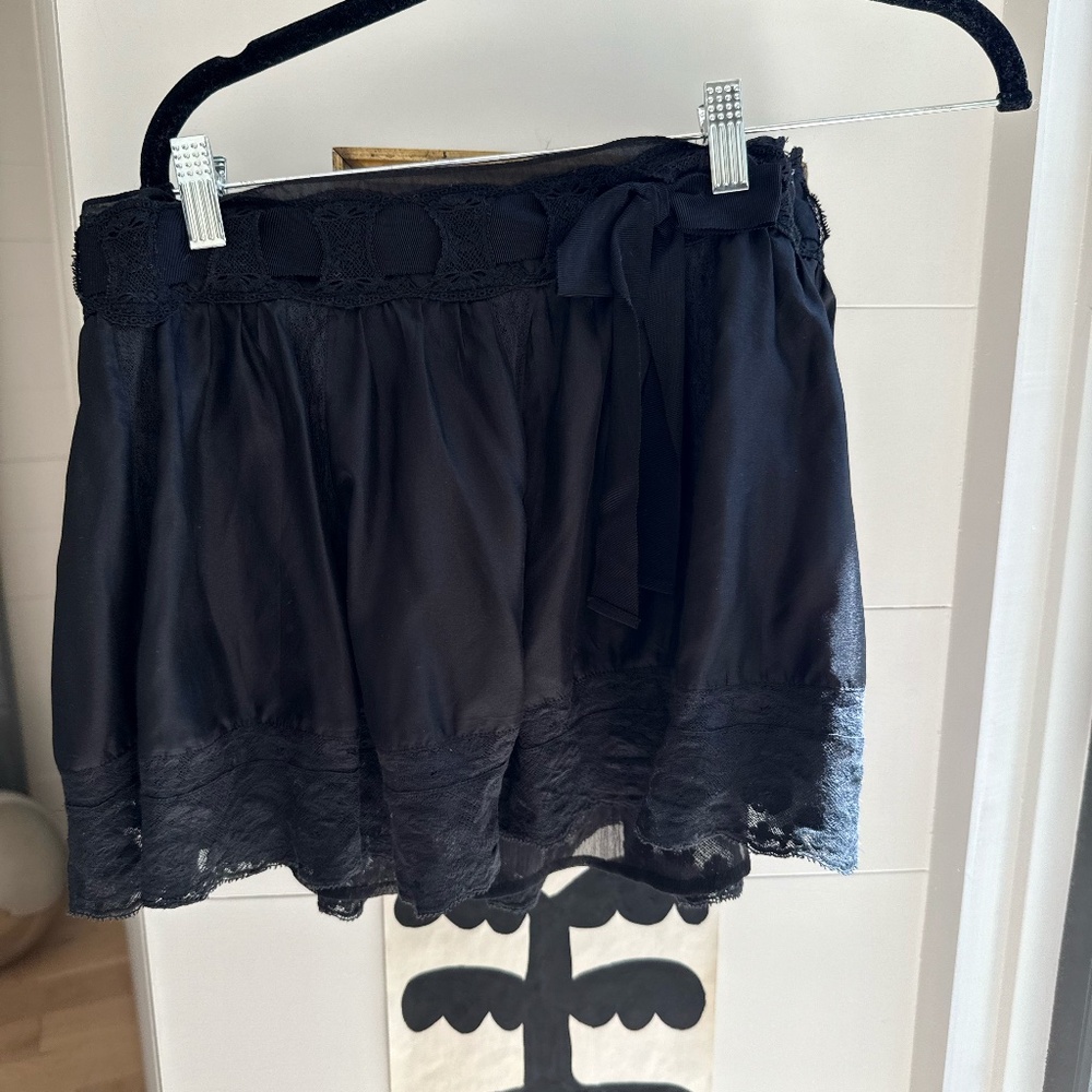 Love Shack Fancy Size 2 Silk Skirt